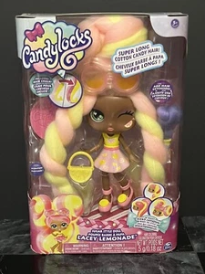 Candylocks Limonada Lacey Estilo Azúcar Muñeca Perfumada De Lujo Algodón Caramelo Pelo NUEVO - Imagen 1 de 11