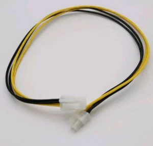 Cable de alimentación de extensión PSU de 4 pines macho a 4 pines hembra 12V ATX P4 adaptador 50 cm 20" - Imagen 1 de 14