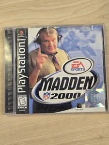 Madden 2000 Football - Sony PlayStation 1 con manuale - Foto 1 di 4