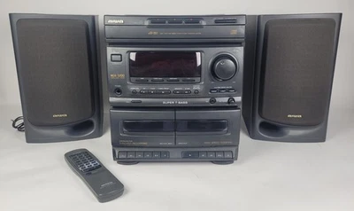 Aiwa Model CX-N3200U Compact Disc Stereo System with SX-N3200 Speakers 40W - Image 1 of 4