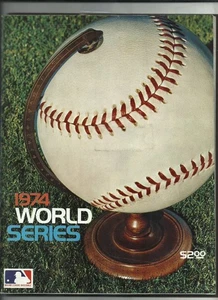 Mint 1974 World Series Program A's vs Dodgers - Picture 1 of 8