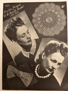 Häkeln. Kragen / Krawatte Häkelanleitung. Vintage . Penelope Designs. Gebraucht - Bild 1 von 3