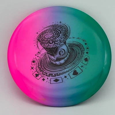 Discmania NEO Origin 175g disc golf Mad Gradient half & half fade madhatter dye - Image 1 of 4
