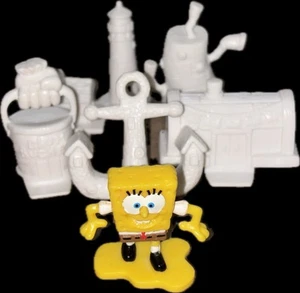 2005 The Game of Life SpongeBob SquarePants Buildings Token Replacement Pieces - Picture 1 of 1