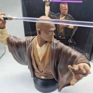 Mace Windu Gentle Giant 2013 Premier Guild Exclusive Star Wars Mini Bust LE x800 - Picture 1 of 20