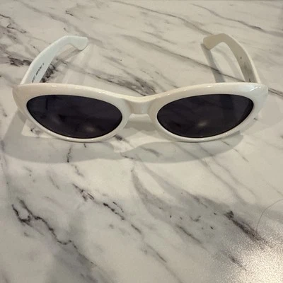 Gafas de sol vintage Safilo Prestige blancas de diseñador Italia 54-18 Foto 1 de 4