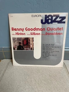 SEALED NOS Europa Jazz: Benny Goodman Quartet Hinton (Europa Jazz) Vinyl LP 1985 - Picture 1 of 2