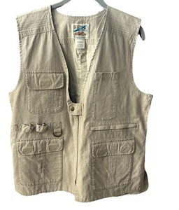 Vintage Travel Smith Weste Damen L beige khaki Safari Utility Angeln Jagd - Bild 1 von 6