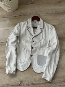 Chaqueta para mujer Marithe Francois Girbaud Avant Garde de lona diseñada con botones IT 42 - Imagen 1 de 10