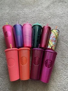 Starbucks Tumbler Konvolut Lot 10 wiederverwendbare Becher Sammlung - Bild 1 von 12