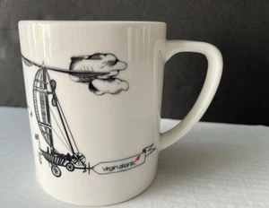 VIRGIN ATLANTIC Máquinas Voladoras Dudson Inglaterra Taza de Café Robert Welch Edición Limitada - Imagen 1 de 5