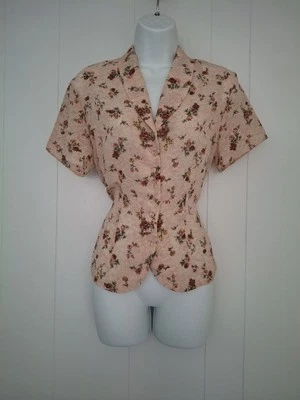 Vintage BHS 1980's/1990's summer blouse. Size 12. - Image 1 of 4