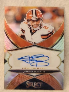 2024 Panini SELECT FOOTBALL JOHNNY MANZIEL SELECT SIGNATURES AUTO SSP-JML - Picture 1 of 2