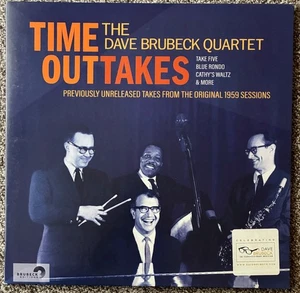 The Dave Brubeck Quartet Time OutTakes 2020 Brubeck Editions Vinyl LP NM/NM - Picture 1 of 7