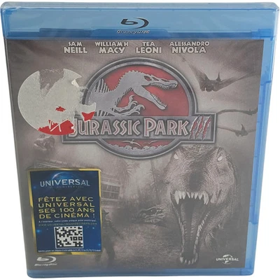 Jurassic Park III (2001) Blu-Ray HD Sam Neill Joe Johnston Zone B - Image 1 of 4