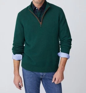 J. McLaughlin | Tate Cashmere Sweater, Cedar Solid, XXL, NWT - Bild 1 von 11