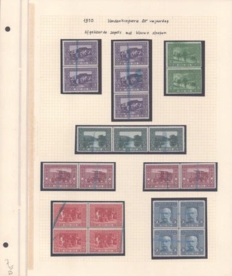 Bosnien-Herzegowina Jubiläumsausgabe 1910 Spezialsammlung auf 13 Alben Blätter - Imagen 1 de 4