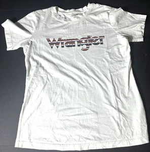 Camiseta para mujer Wrangler manga corta calce regular blanca mediana - Imagen 1 de 5