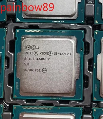 Intel Xeon E3-1271V3 5GT/s 4-core LGA1150 3.6GHz SR1R3 CPU Processor - Image 1 of 2