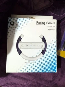 Wii Racing Wheel mit Gummigriffen Marke Verge sehr guter Zustand - Bild 1 von 2