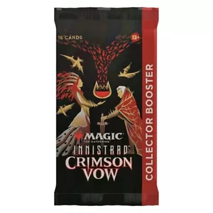 * Innistrad - Crimson Vow * Paquete de refuerzo COLECCIONISTA de caja sellada Magic The Gathering - Imagen 1 de 1