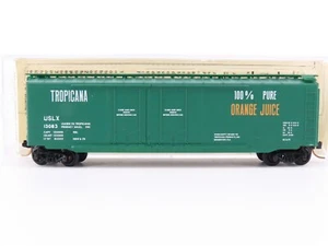 N Kadee Micro-Trains MTL 36010 USLX Tropicana Orange Juice 50' Box Car #13083 - Picture 1 of 6