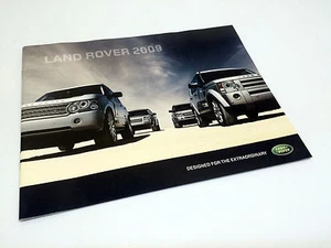 Land Rover LR3 LR3 Range Rover 2009 Full Line Prospekt - Bild 1 von 1