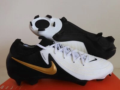 Nike Phantom Gx II 2 Pro Fg White-Black-Met Gold Coin SZ 8 [FJ2563-100] - Image 1 of 4