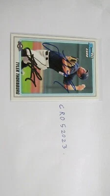 2011 Bowman Tyler Thornburg Signed Baseball Card (5) - Image 1 of 2