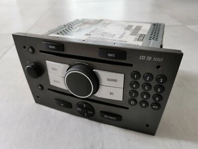  CD70 NAVI Radio CC METALLIC Vectra C Signum abgemeldet mit Tech2 LQ 13188477 - Bild 1 von 4