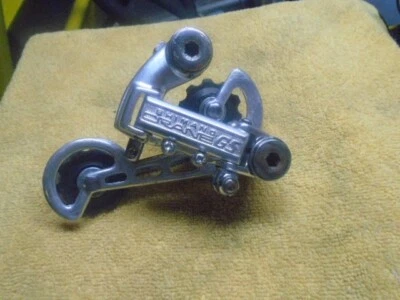 Vintage Shimano Crane GS Rear Derailleur Long Cage & suntour nsl front der.used - Image 1 of 4