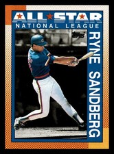 1990 Topps Ryne Sandberg HOF All-Star #398 Centered Mint