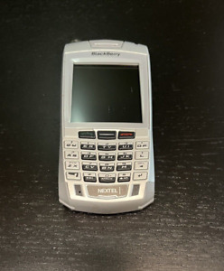 BlackBerry 7100i - Silver NEXTEL-branded PTT Mobile Phone with SureType Keyboard