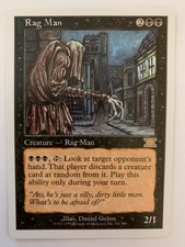 MTG Magic The Gathering - Rag Man - Sixth Edition (6th) - LP