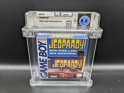 Alex Trebek Jeopardy! Nintendo Game Boy WATA 8.5 A+ FACTORY SEALED VGA - Image 1 of 4