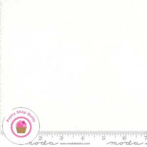 Moda Basic WHISPER MUSLIN MATES 33138 11 Hatch Pattern White Cream Quilt Fabric - Picture 1 of 6