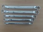 Snap-on 5pc 12Pt Metric Flank Drive 60° Deep Offset Box Wrench Set XOM605