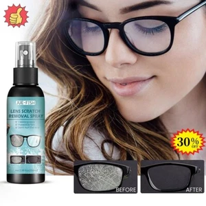 Lens Scratch Removal Spray Eyeglass Windshield Glass Repair Liquid 100ml UK .-. - Picture 1 of 11
