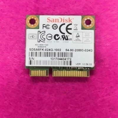 Hard Disk SanDisk 24GB Msata Mini Ssd Für Asus A551L Serie - A551Ln - Bild 1 von 2