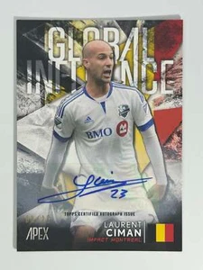 2016 Topps Apex MLS Global Influence Auto #LC Laurent Ciman 09/25 - Picture 1 of 2