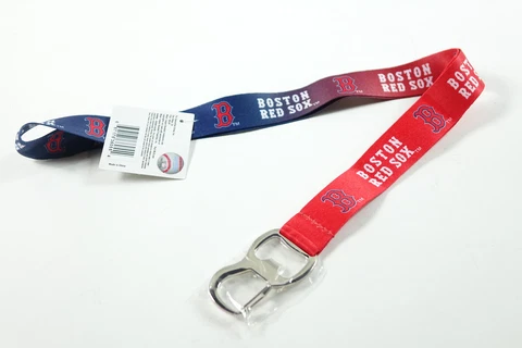 MLB Boston Red Sox Ombre Lanyard, Red, One Size Cover