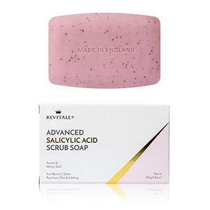 Salicylic Acid Scrub Soap, Pore Exfoliating, Softening Skin, Anti-Blemish - Picture 1 of 7