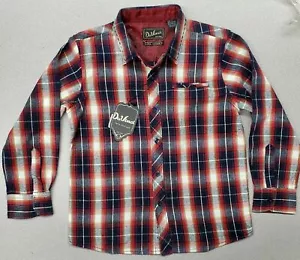 Boys Flannel Shirts-Sizes 4 to 7 -Davinci Button Down Shirt-100% Cotton NWT - Picture 1 of 5
