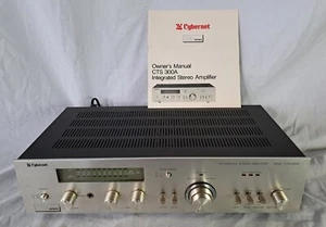 Cybernet CTS-300A Amplifier Integrated Stereo With Manual Made In Japan - Picture 1 of 5