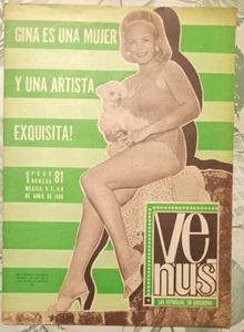 VENUS LAS ESTRELLAS #81 APRIL 1966, GINA ROMAND / DURCY DENIS, SEXY MAGAZINE - Picture 1 of 7