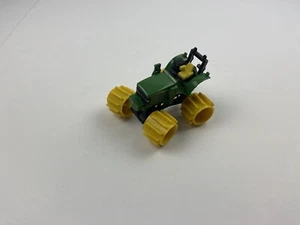 John Deere Tractor With Yellow Monster Truck Wheels 1820WYOO Toy Small - Picture 1 of 7