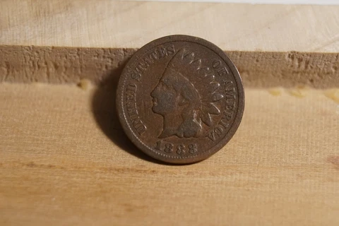 1888 US Indian Head Cent 1C Good (INV J) Cover