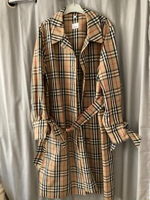 trench coat femme Burberry taille 44 très peu porté comme neuf - Photo 1/4
