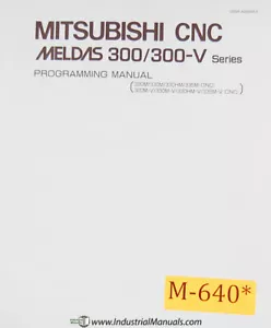 Mitsubishi Meldas 300 Serie 300-V Serie, Maschinenzentrum Programmierhandbuch - Bild 1 von 8