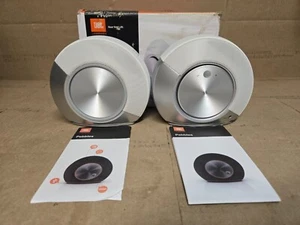 JBL Pebbles Plug and Play Stereo Computer Speakers - Silver - Picture 1 of 5